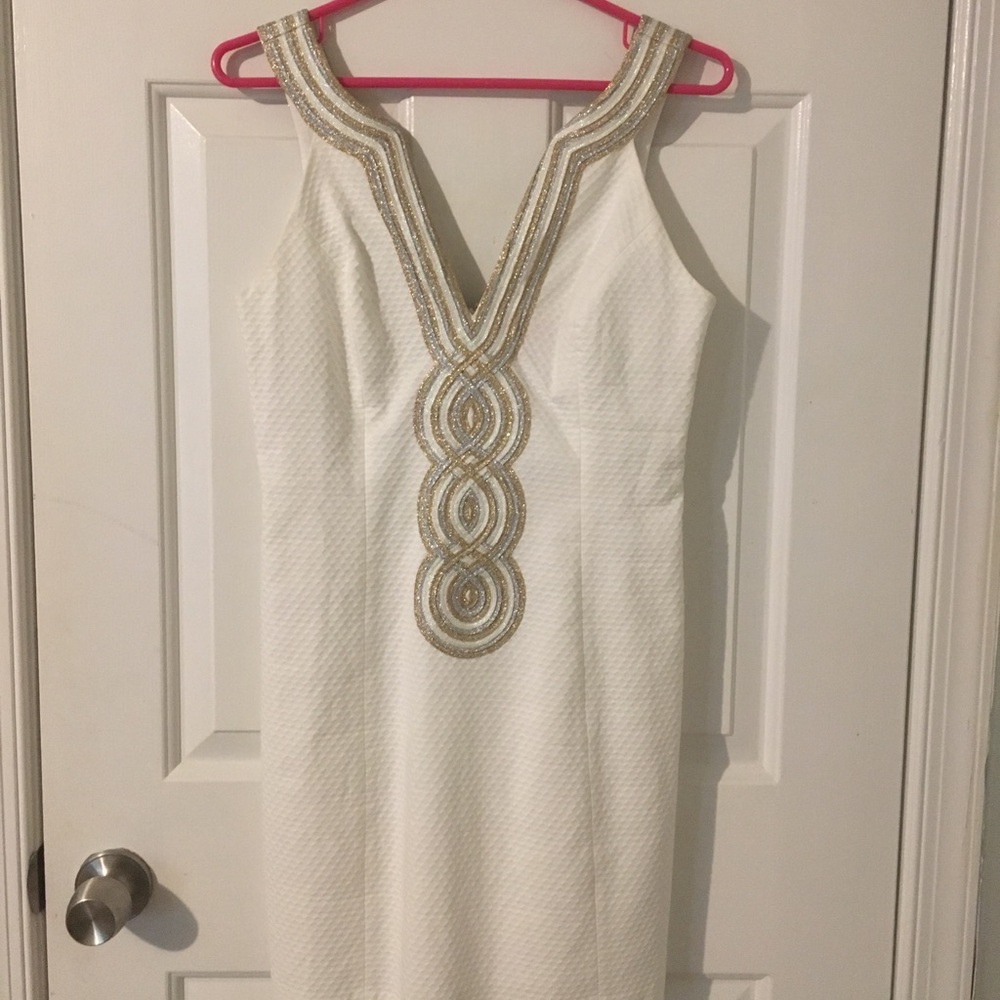 Lilly Pulitzer white shift never worn (tailored)